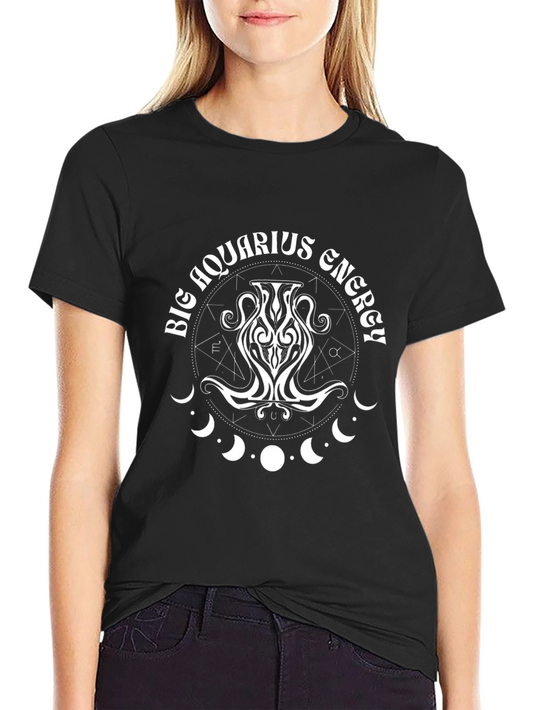 Big Aquarius Energy Graphic Tee