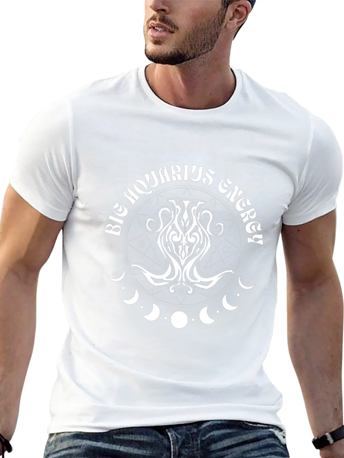Big Aquarius Energy Graphic Tee