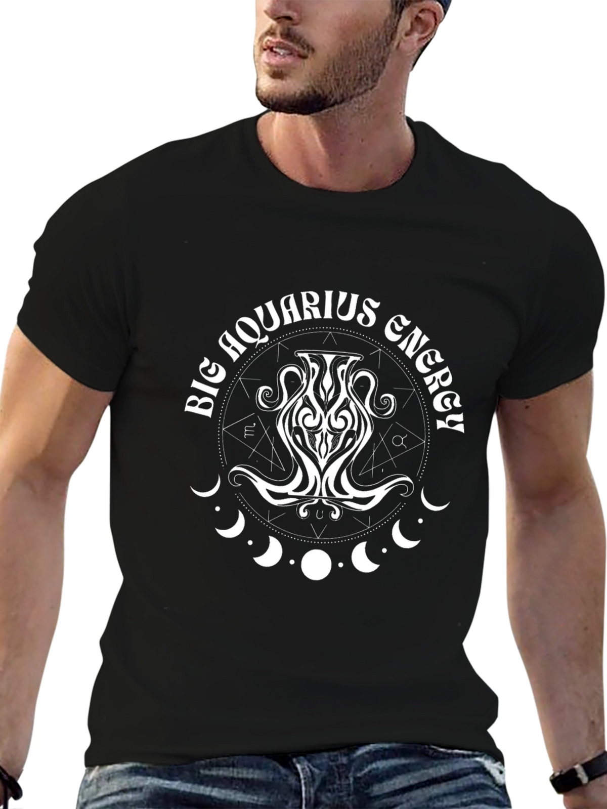 Big Aquarius Energy Graphic Tee