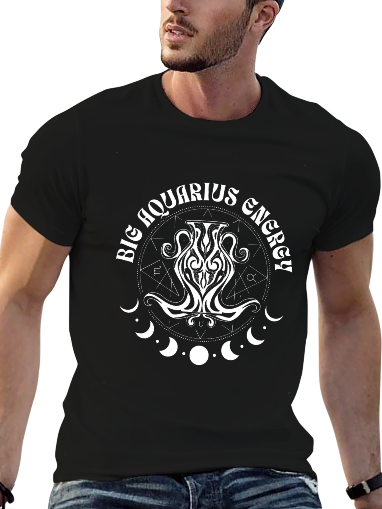 Big Aquarius Energy Graphic Tee