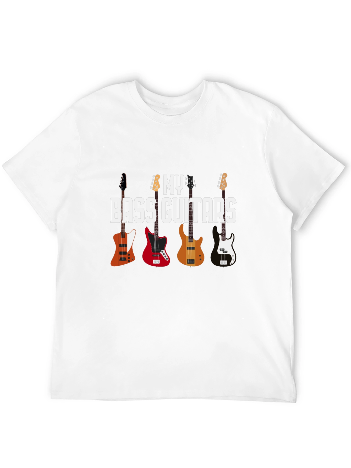 My Bass Guitars Graphic Tee