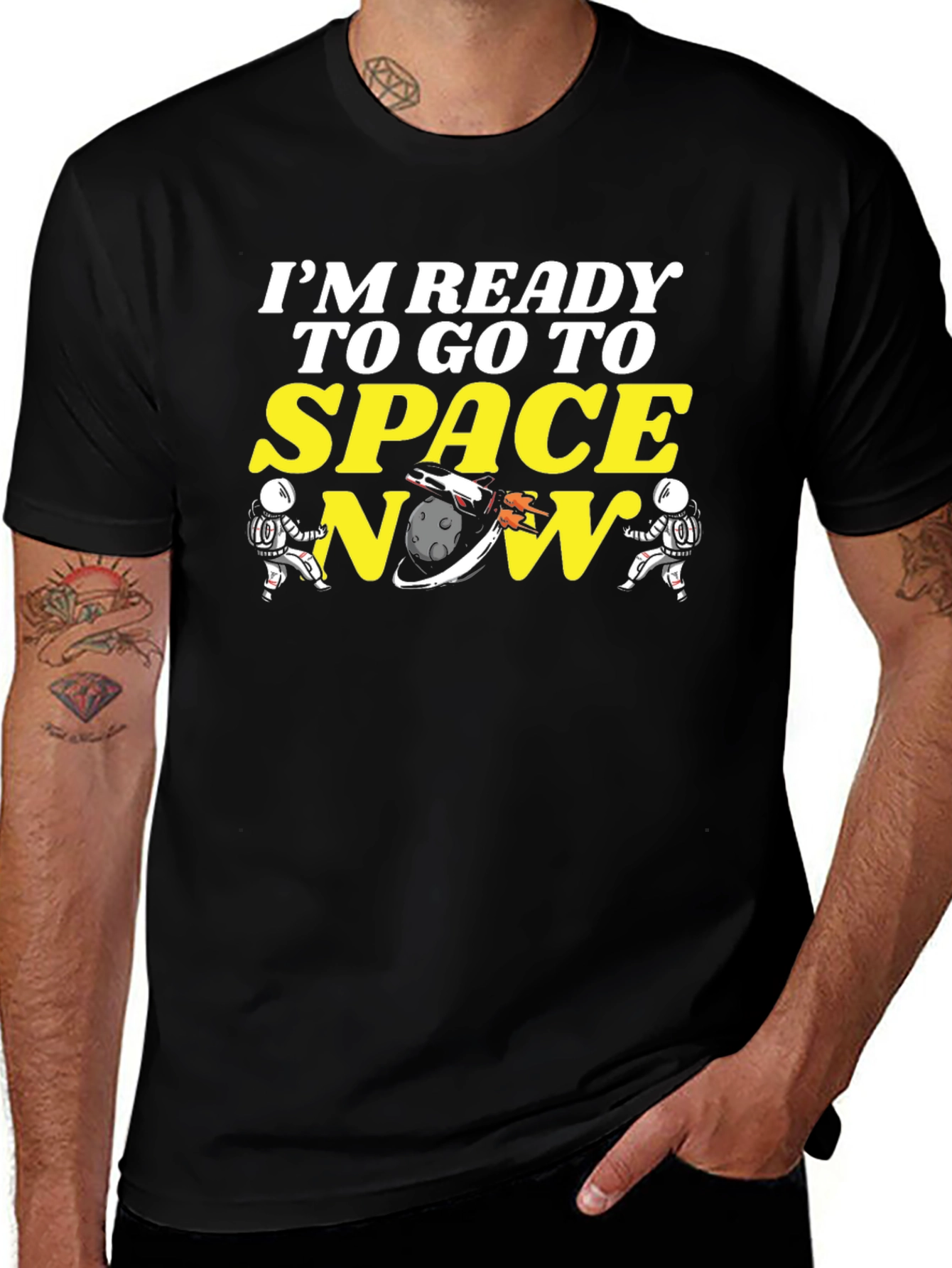 Ready to Go To Space Tee