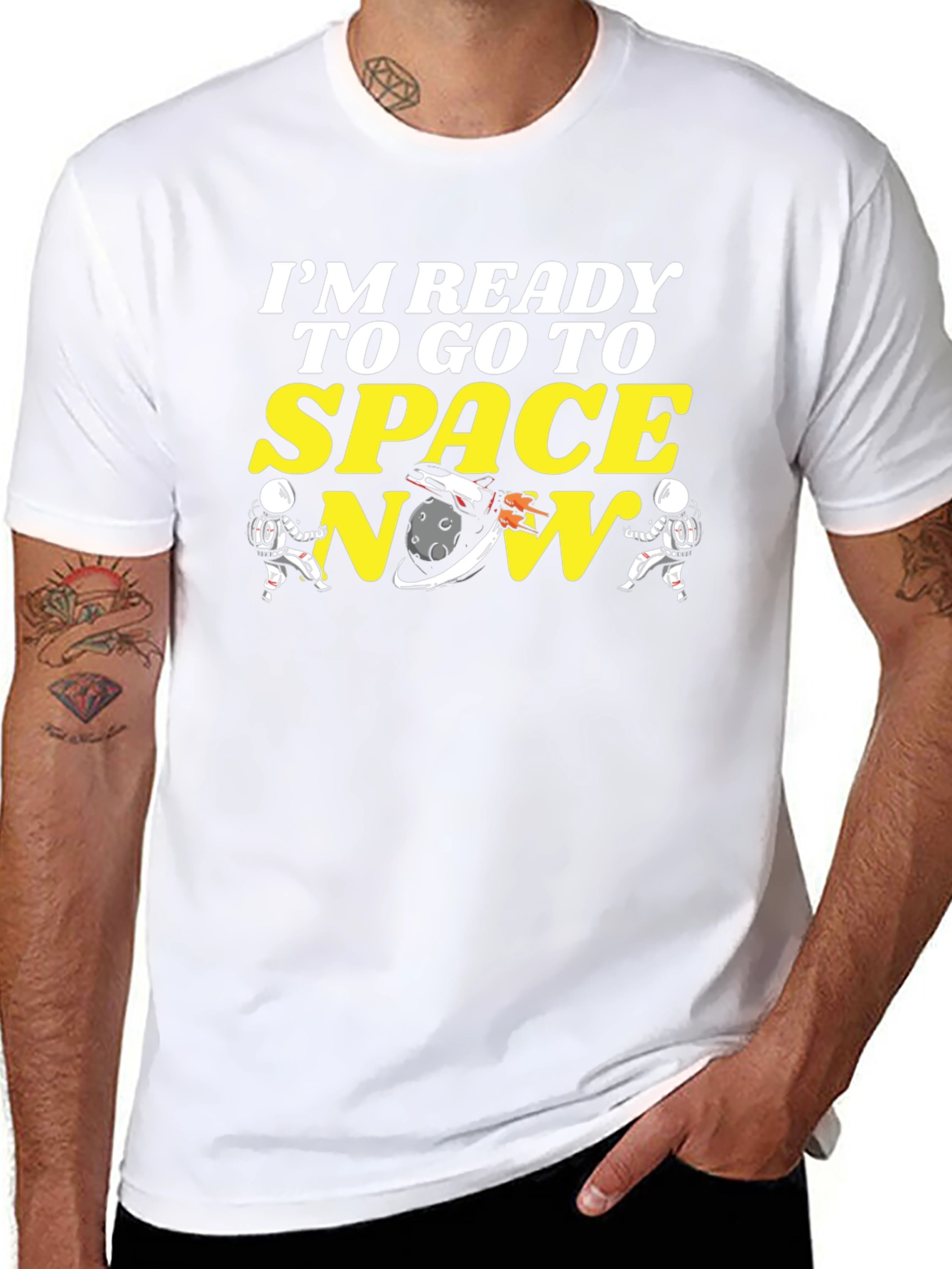 Ready to Go To Space Tee