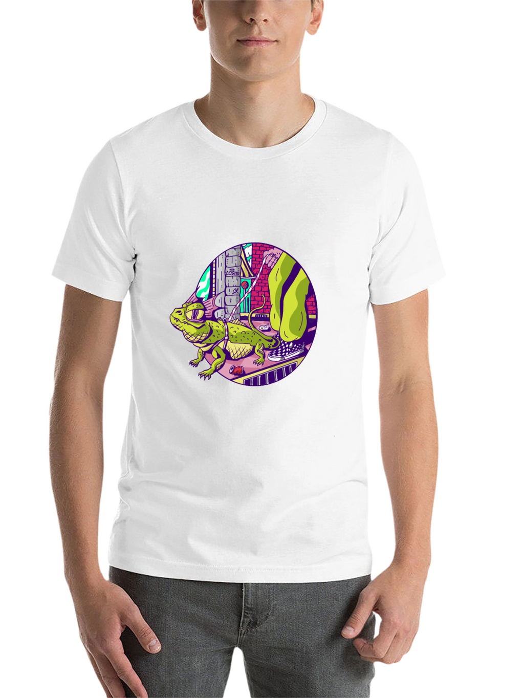 Cool Lizard Graphic Tee
