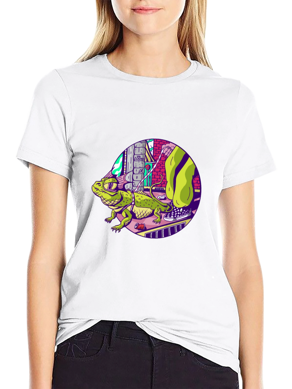 Cool Lizard Graphic Tee