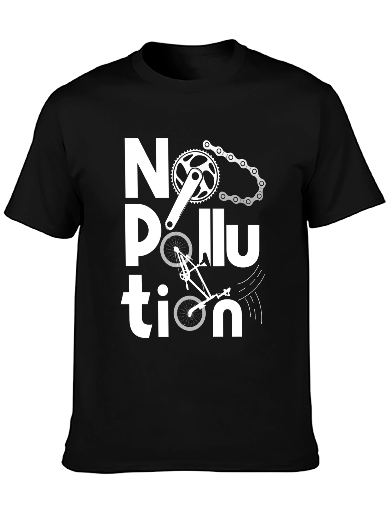 Eco-Friendly No Pollution Cycling T-Shirt
