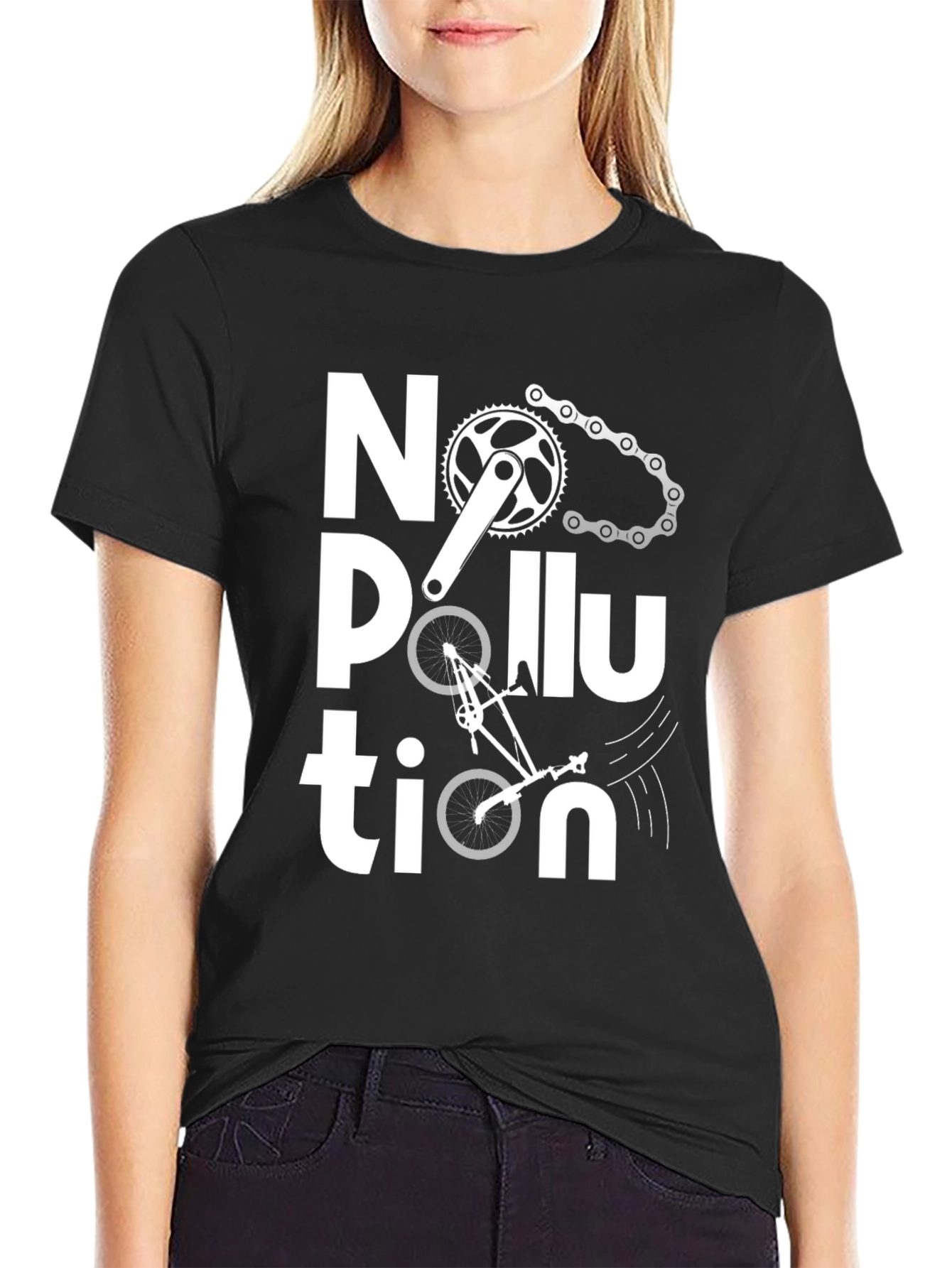 Eco-Friendly No Pollution Cycling T-Shirt