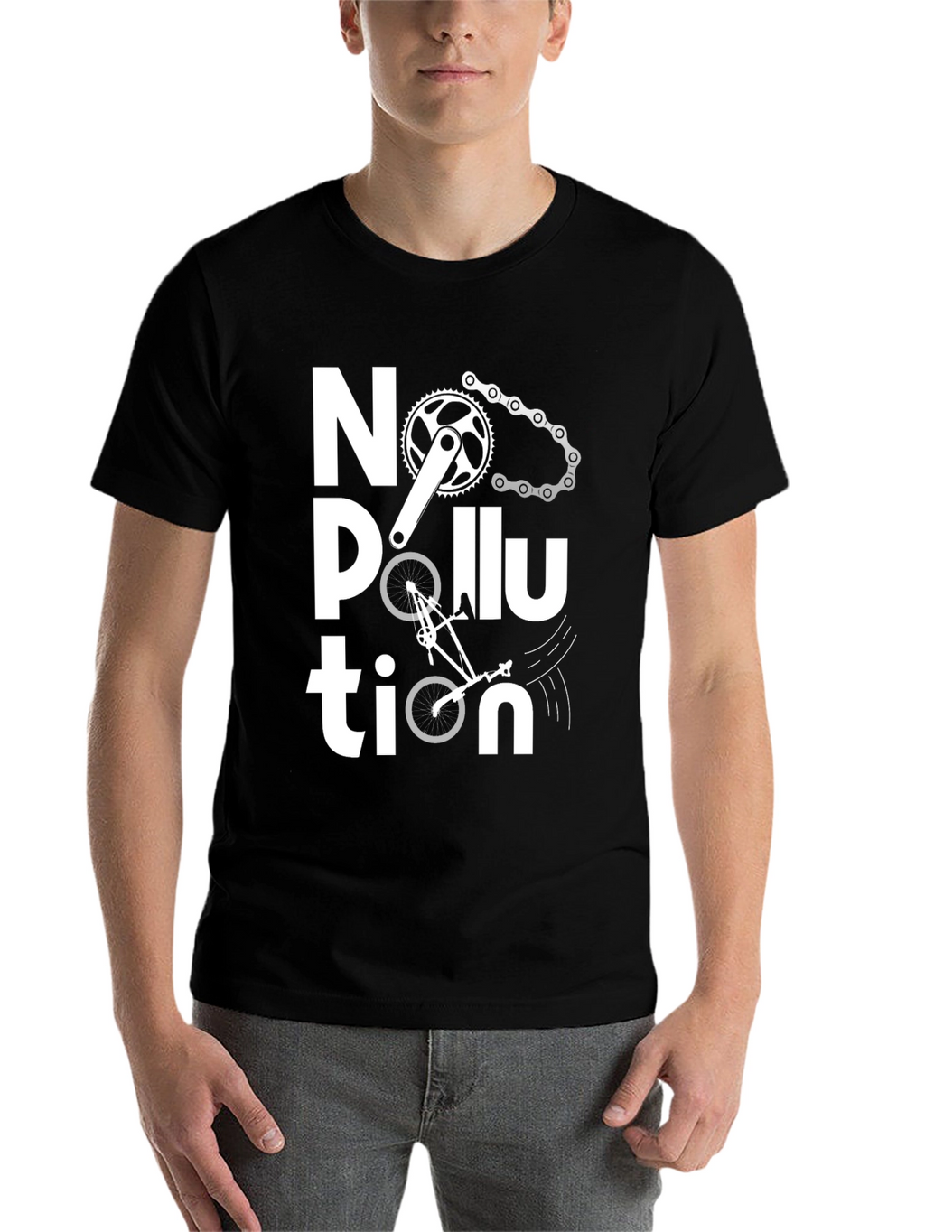 Eco-Friendly No Pollution Cycling T-Shirt