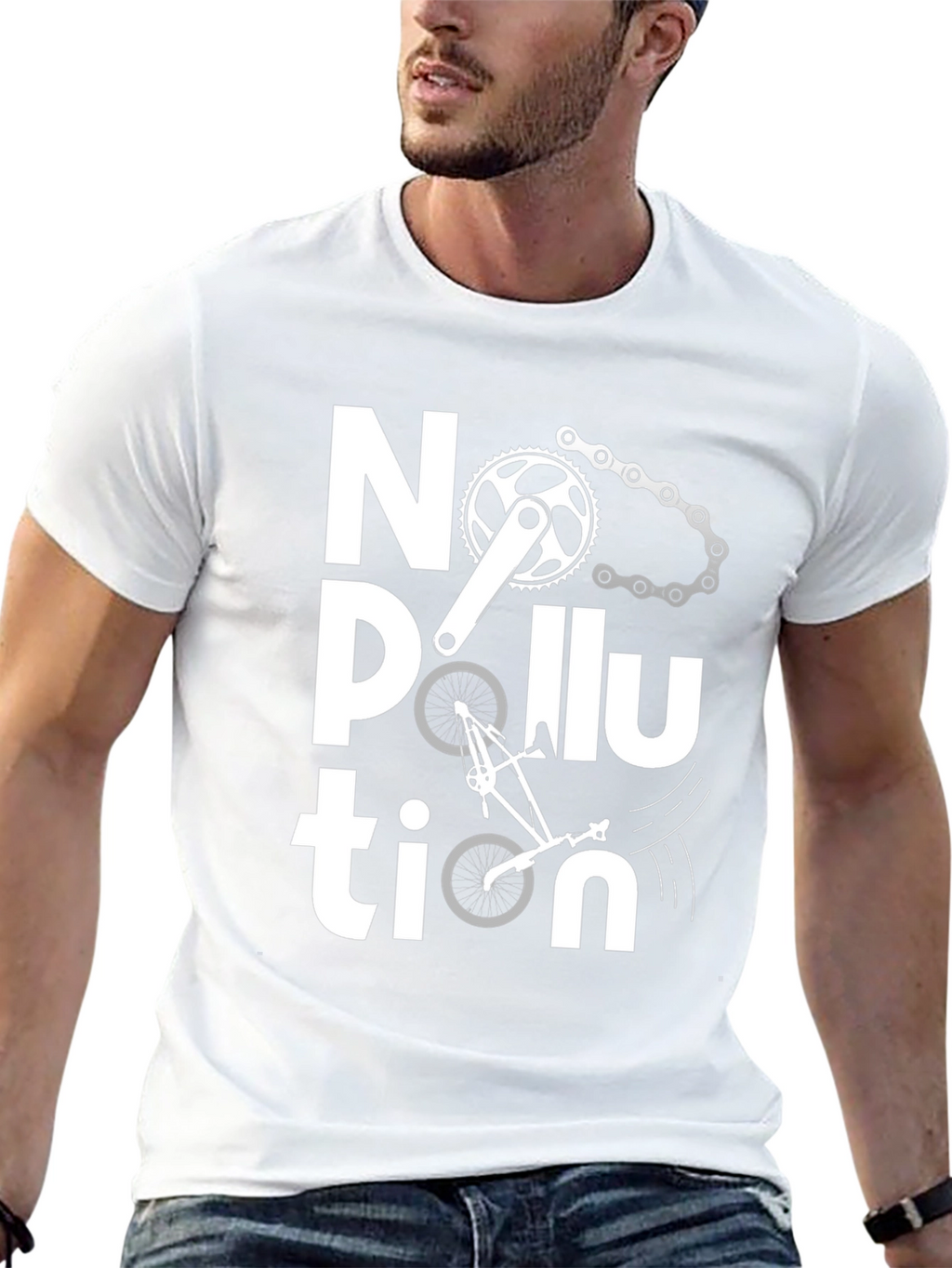 Eco-Friendly No Pollution Cycling T-Shirt