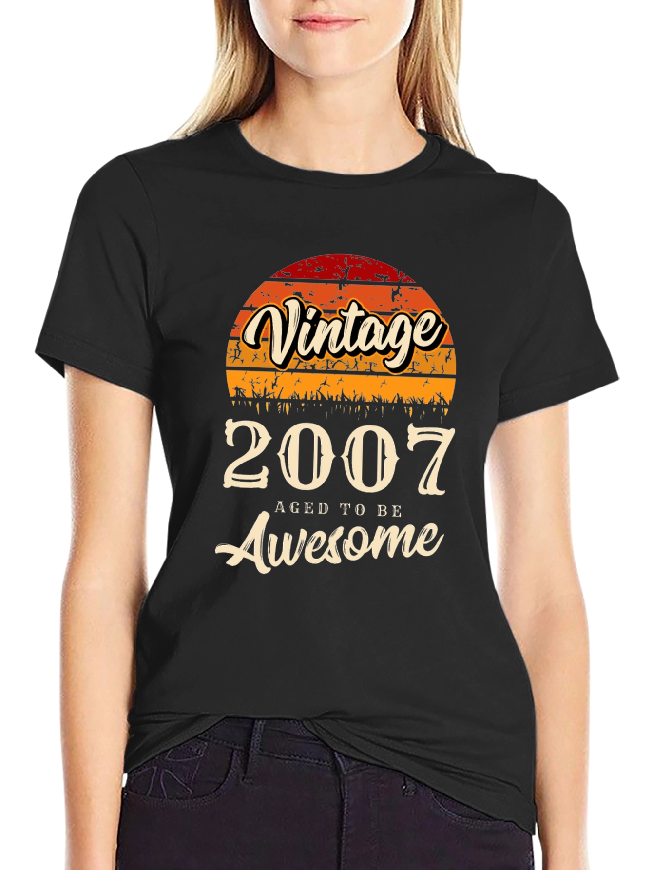 Vintage 2007 Aged to Be Awesome T-Shirt