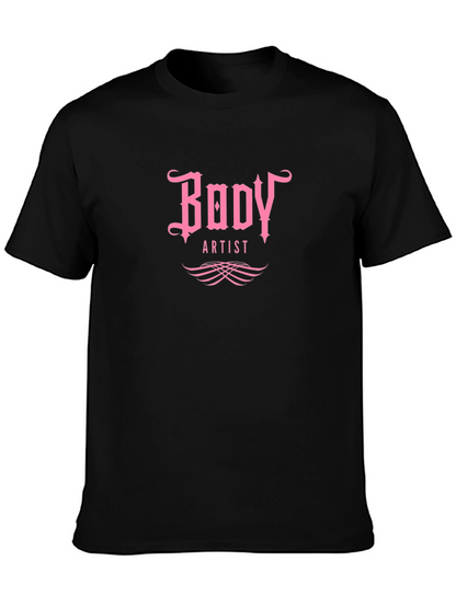 Body Artist Graphic T-Shirt - Black
