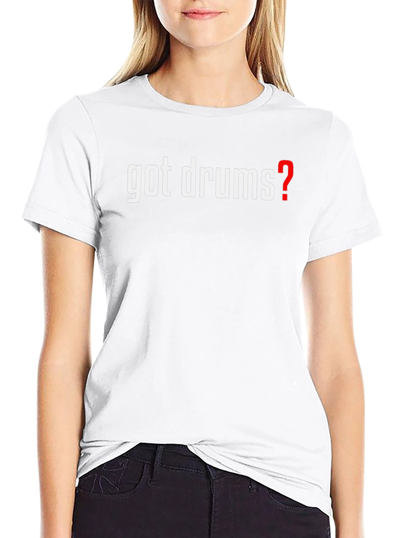 Got Drums? Graphic T-Shirt - Black
