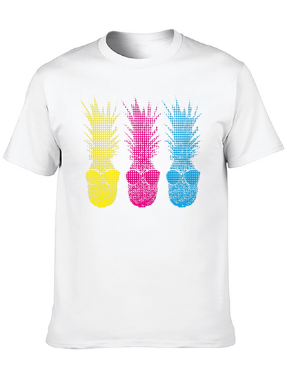 Funky Pineapple T-Shirt - Stylish Summer Vibes
