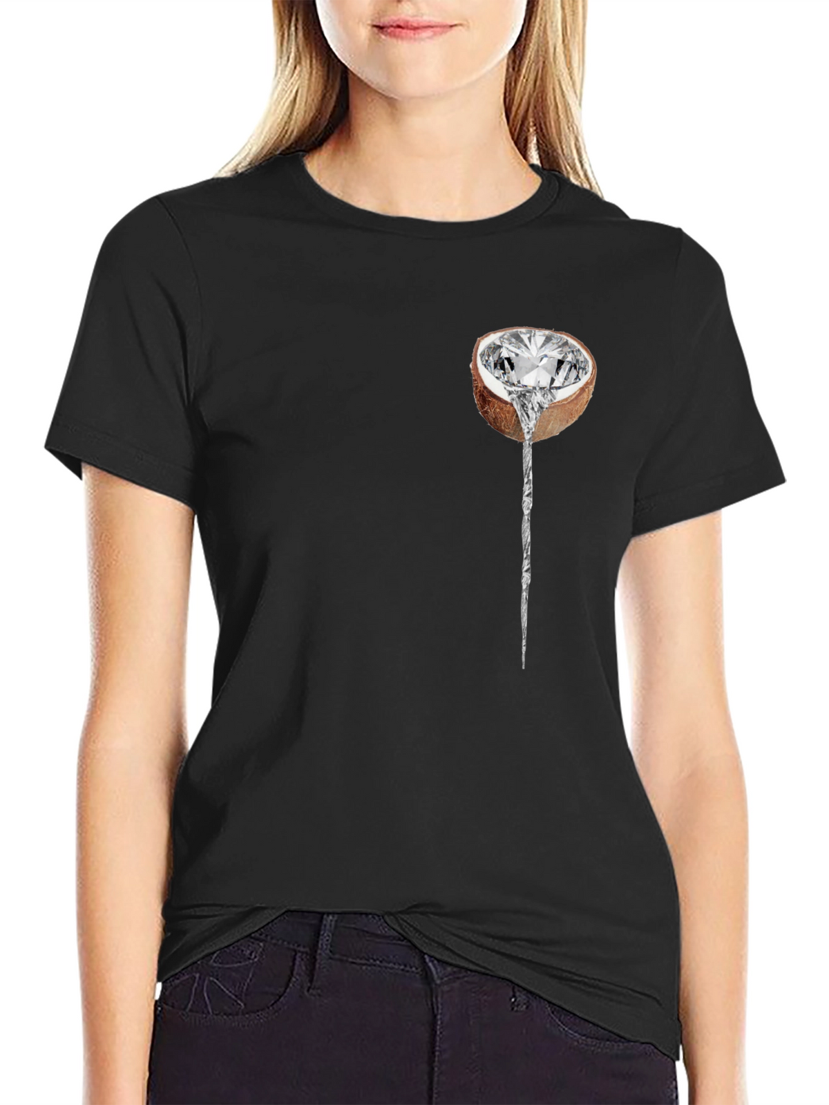 Diamond Coconut Novelty T-Shirt