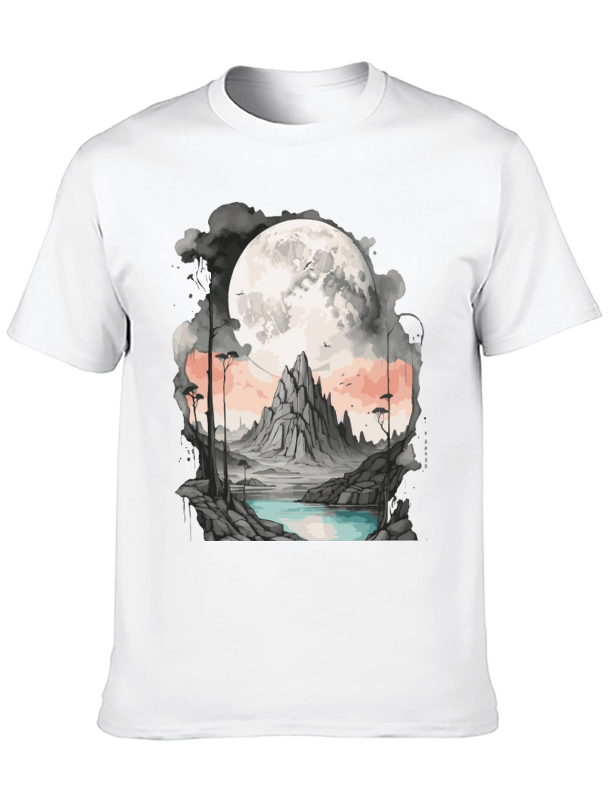 Moonlit Mountain T-Shirt