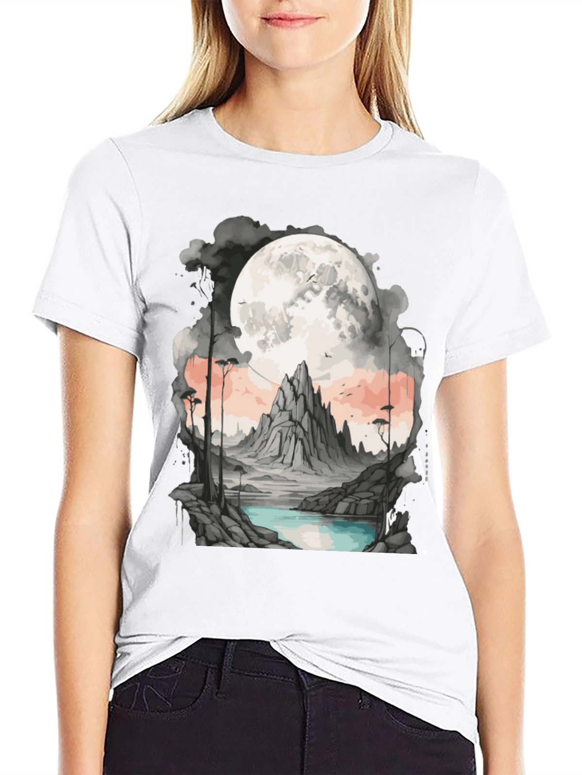 Moonlit Mountain T-Shirt
