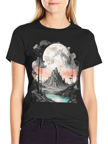 Moonlit Mountain T-Shirt