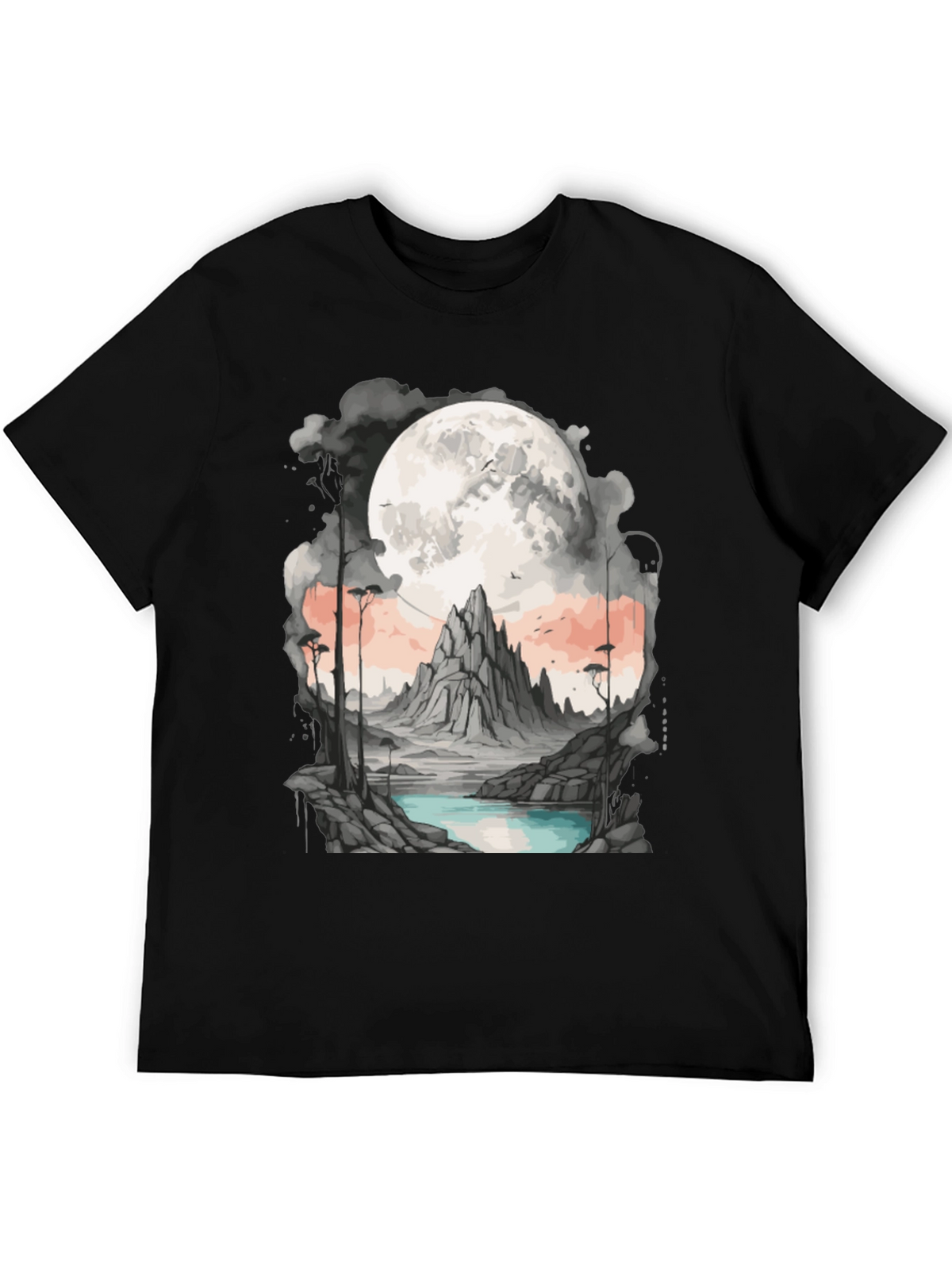Moonlit Mountain T-Shirt