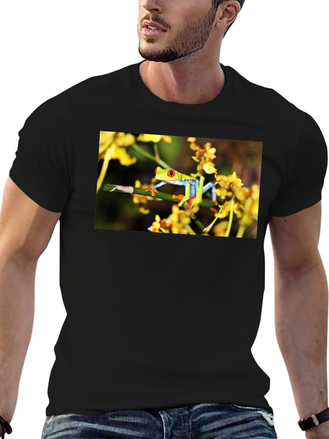 Red Eyed Tree Frog Graphic T-Shirt