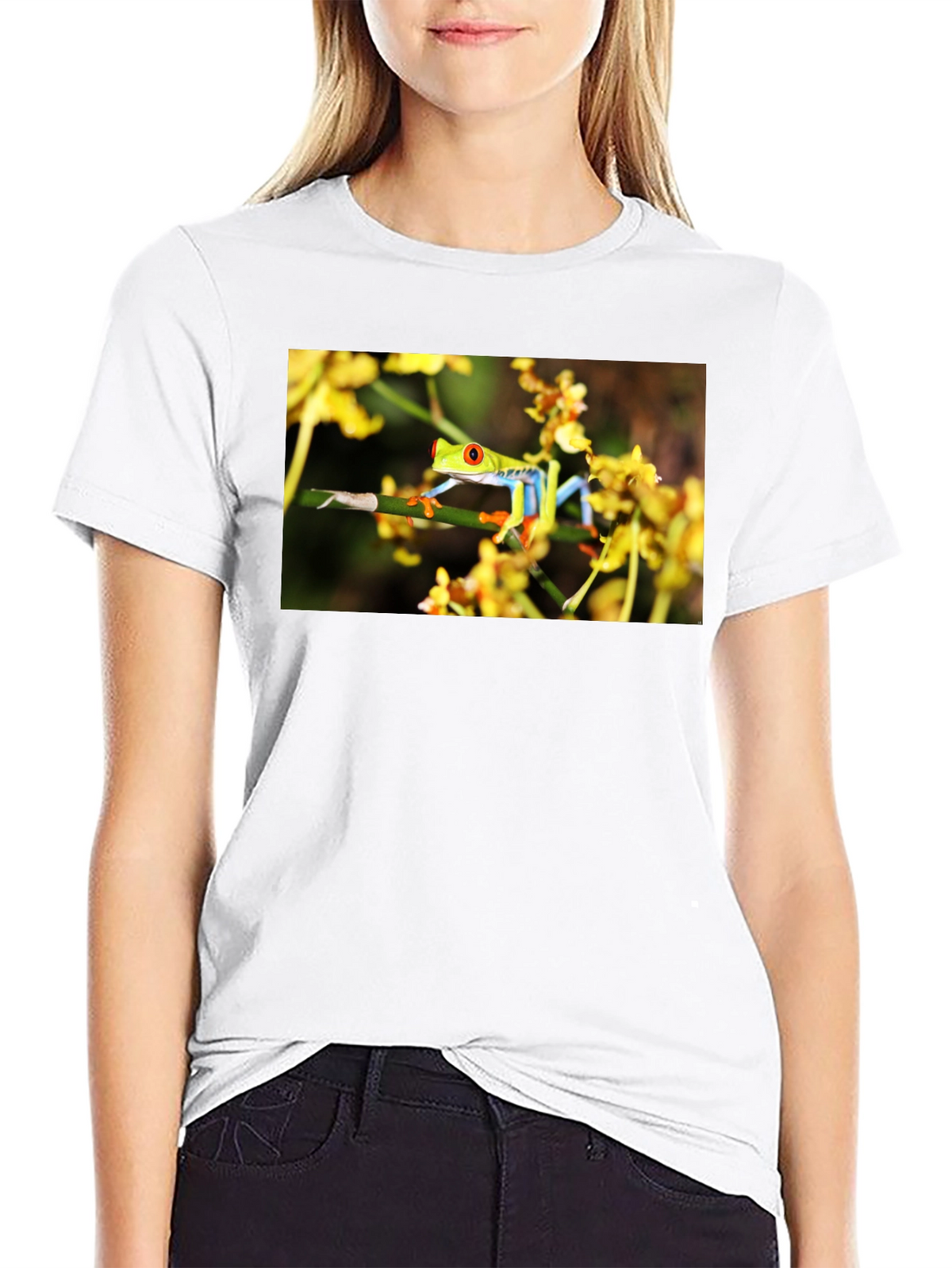 Red Eyed Tree Frog Graphic T-Shirt