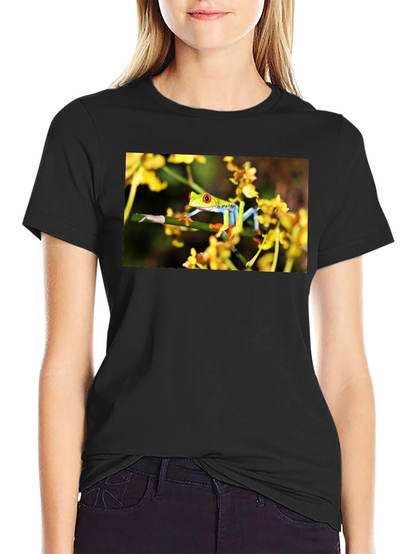 Red Eyed Tree Frog Graphic T-Shirt