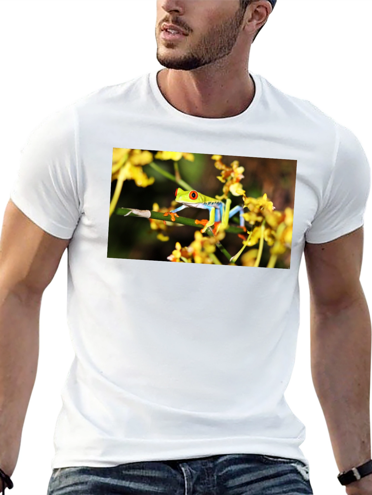 Red Eyed Tree Frog Graphic T-Shirt