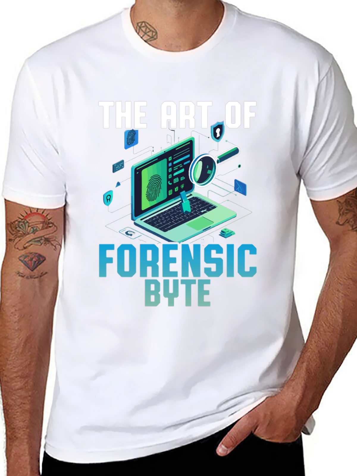 Forensic Byte T-Shirt - The Art Of