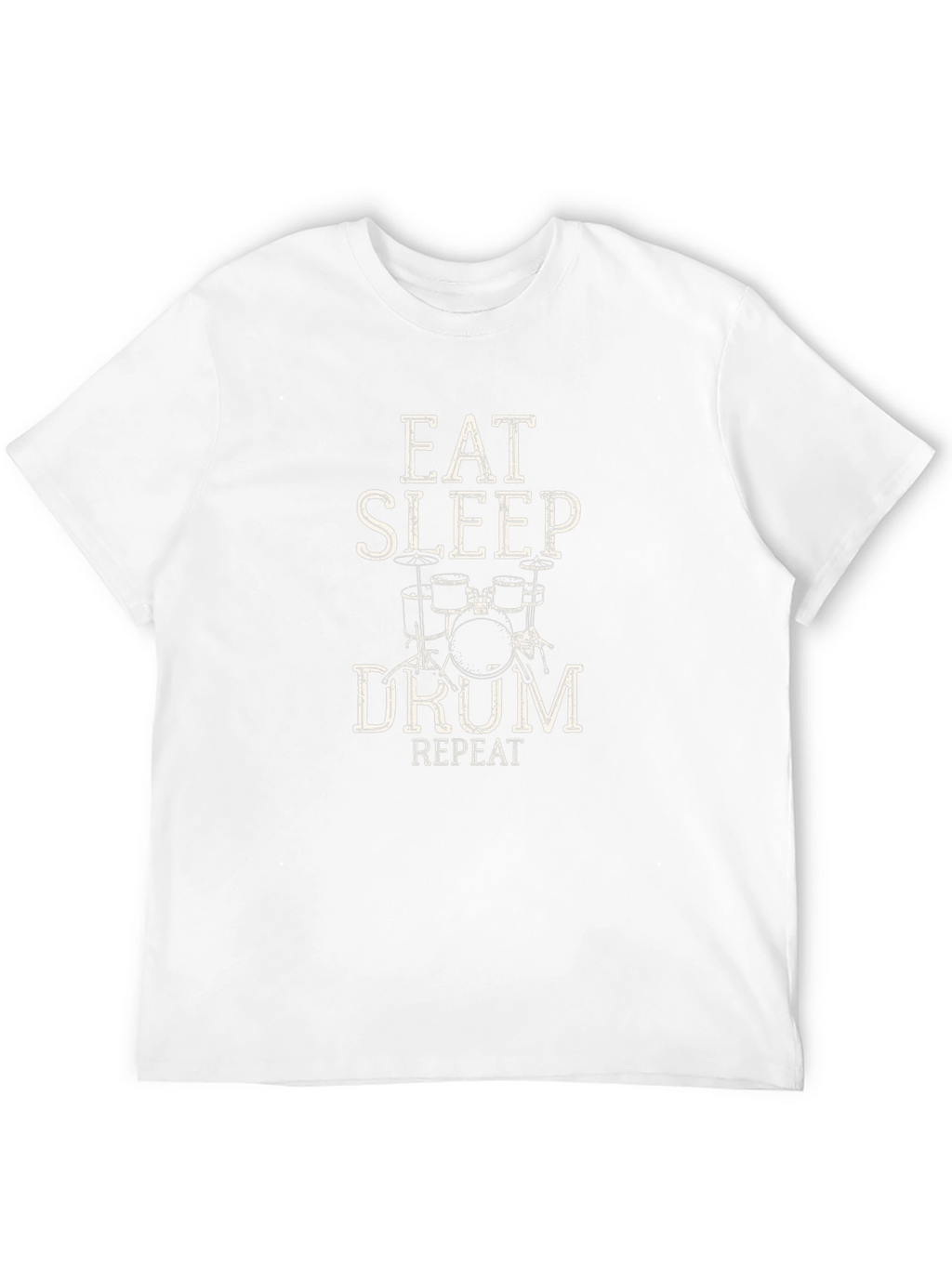 Eat Sleep Drum Repeat Graphic T-Shirt