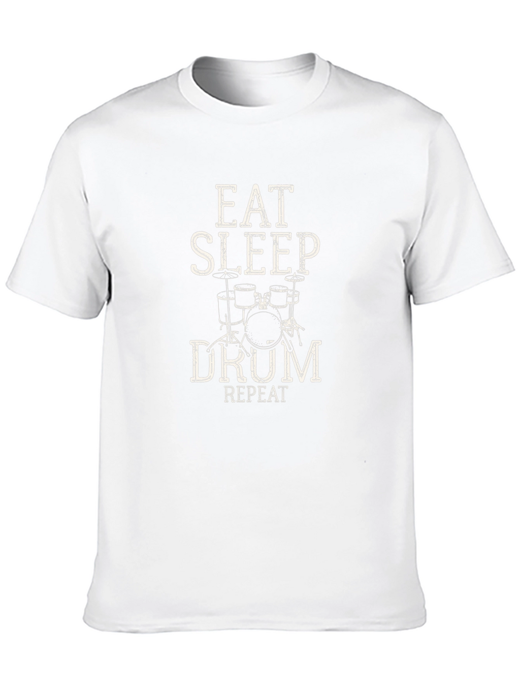 Eat Sleep Drum Repeat Graphic T-Shirt