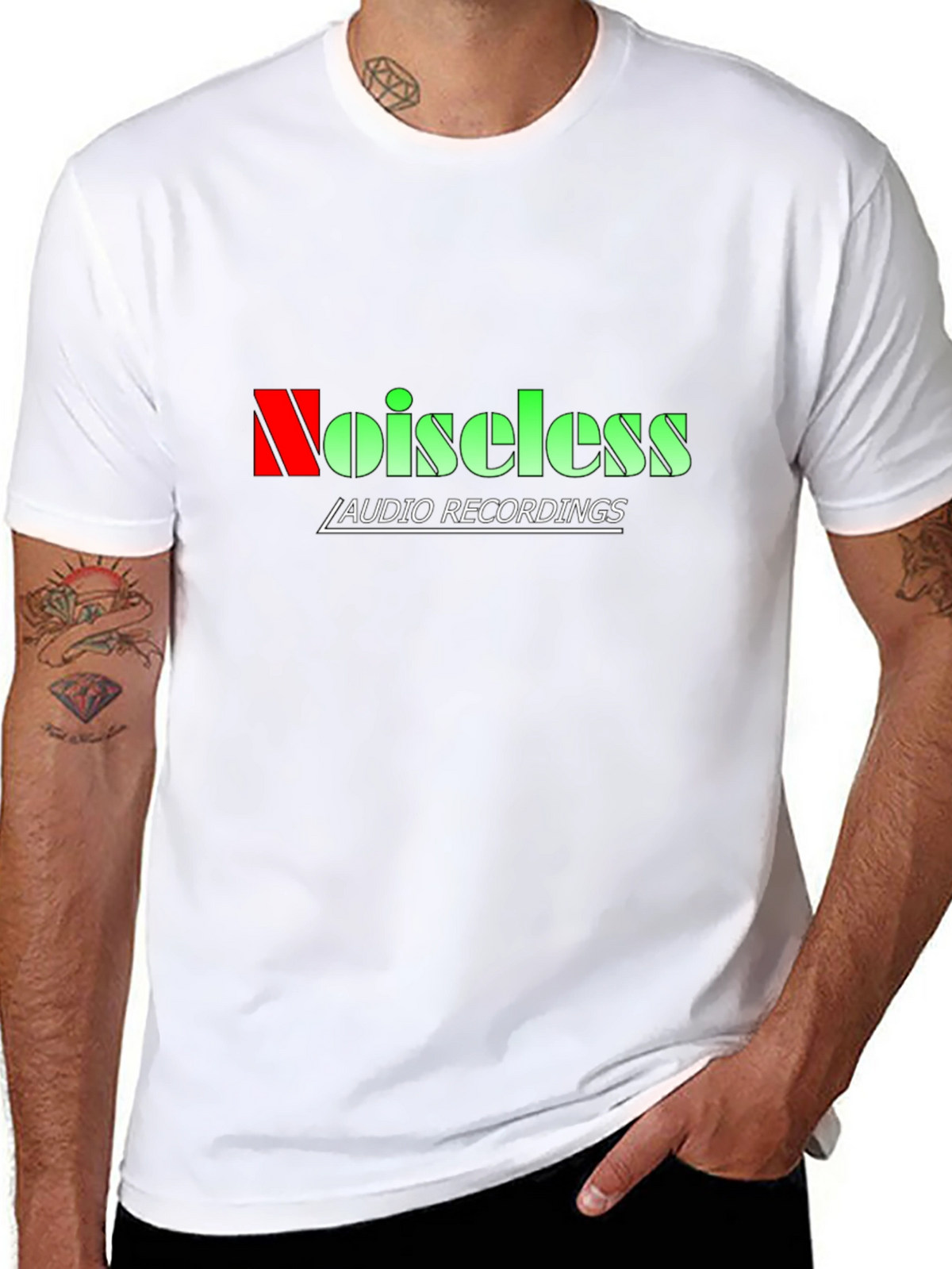 Noiseless Audio Recordings Graphic Tee