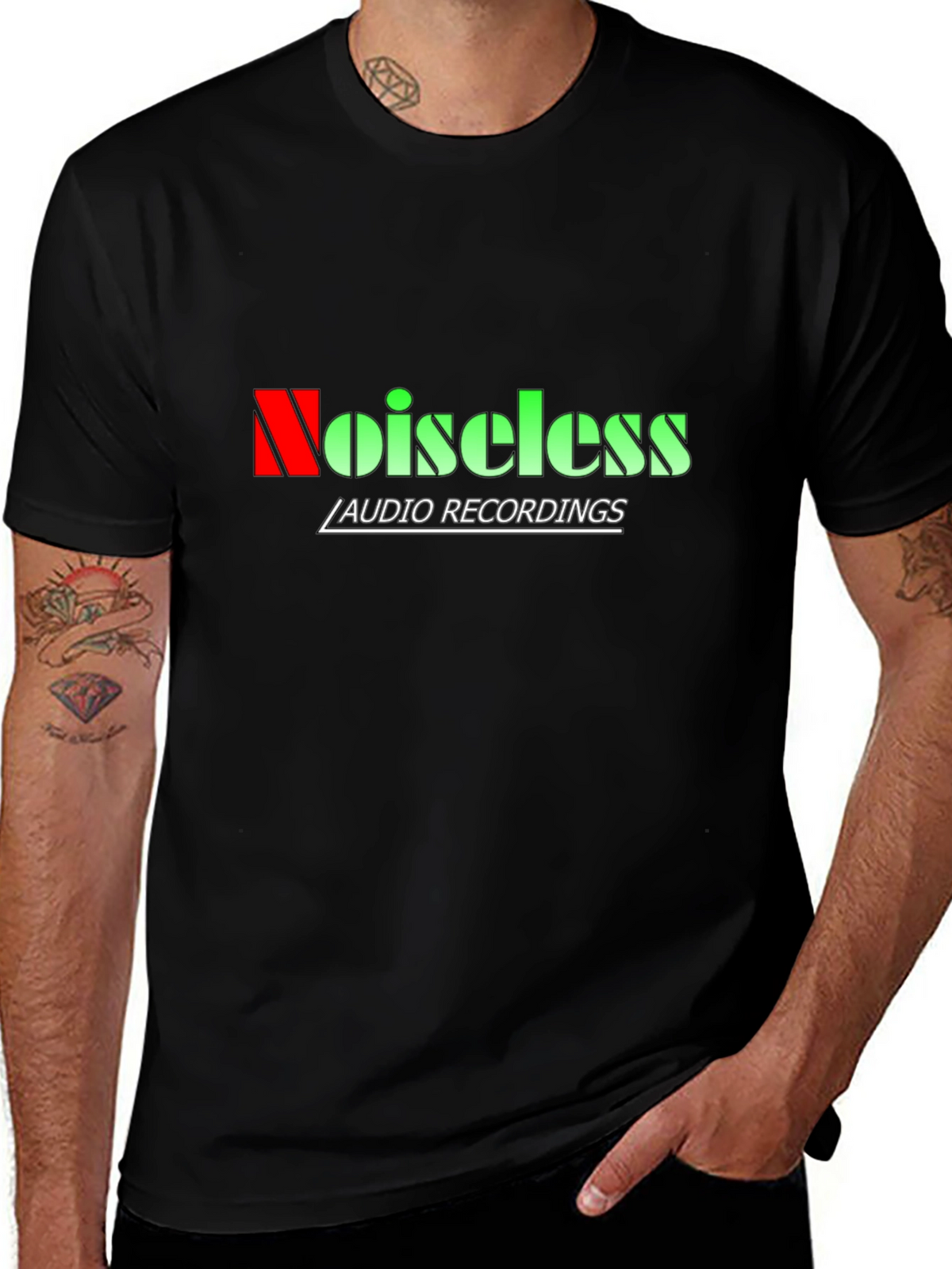 Noiseless Audio Recordings Graphic Tee