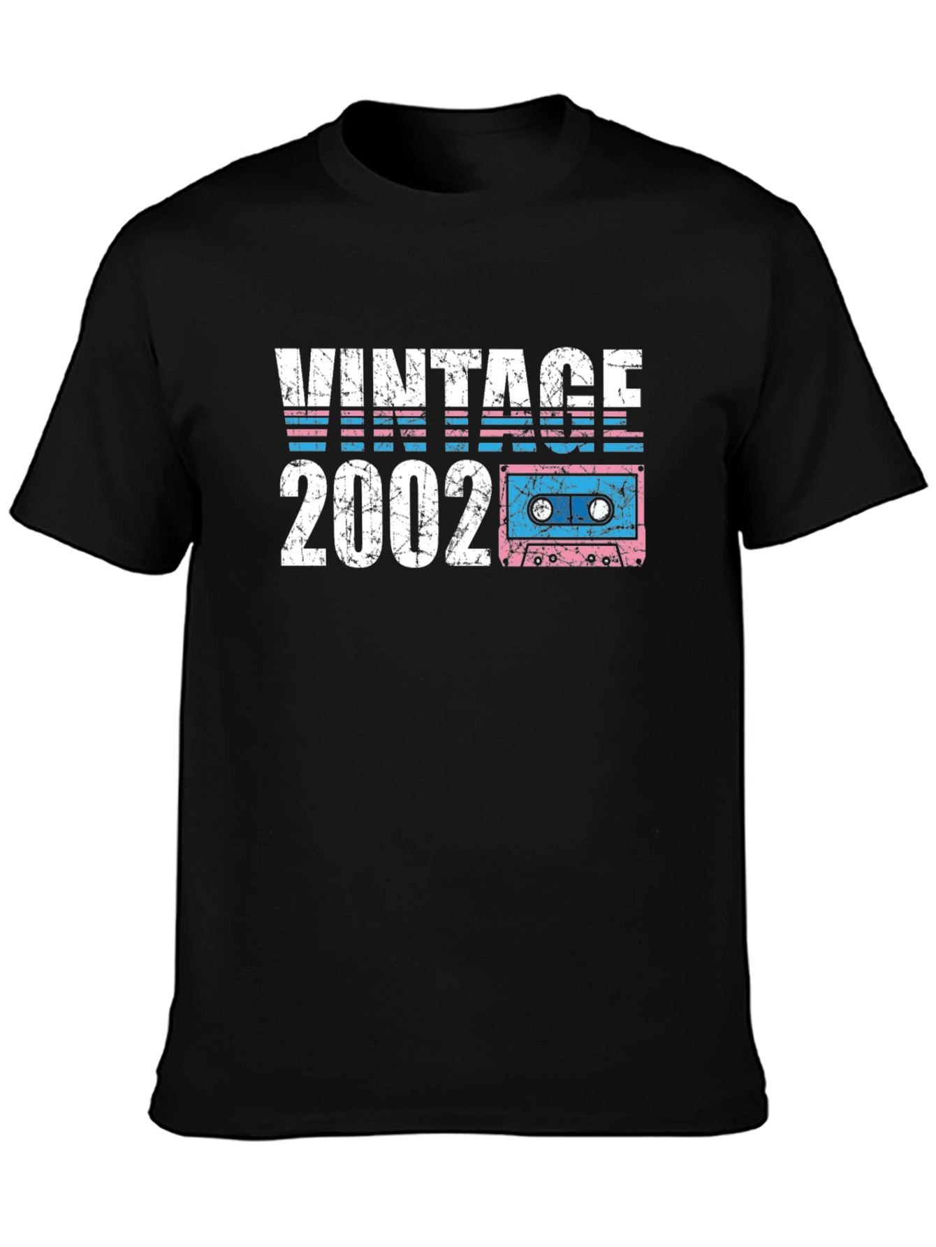 Vintage 2002 Cassette Tape Graphic Tee