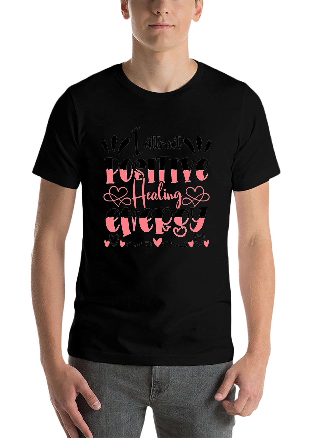 Positive Healing Energy Graphic Tee