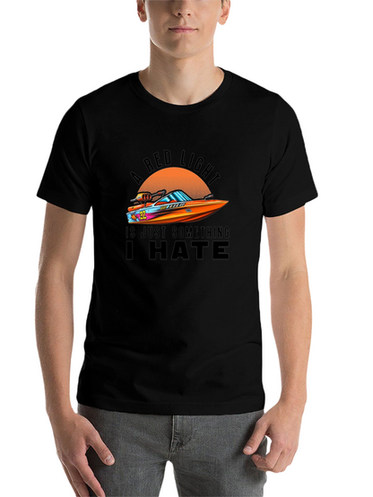 Red Light Hate Graphic T-Shirt