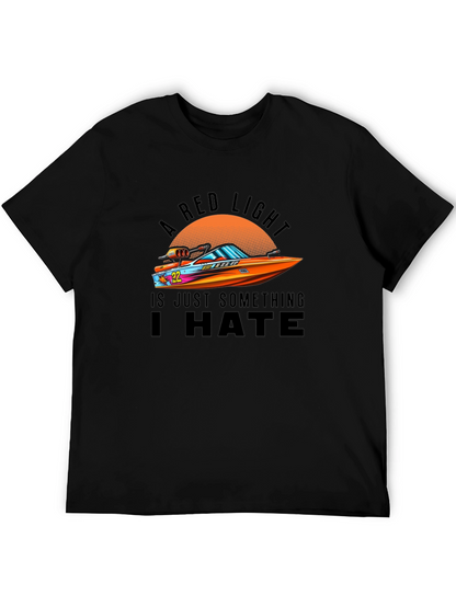 Red Light Hate Graphic T-Shirt