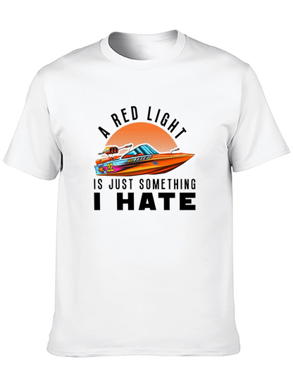 Red Light Hate Graphic T-Shirt