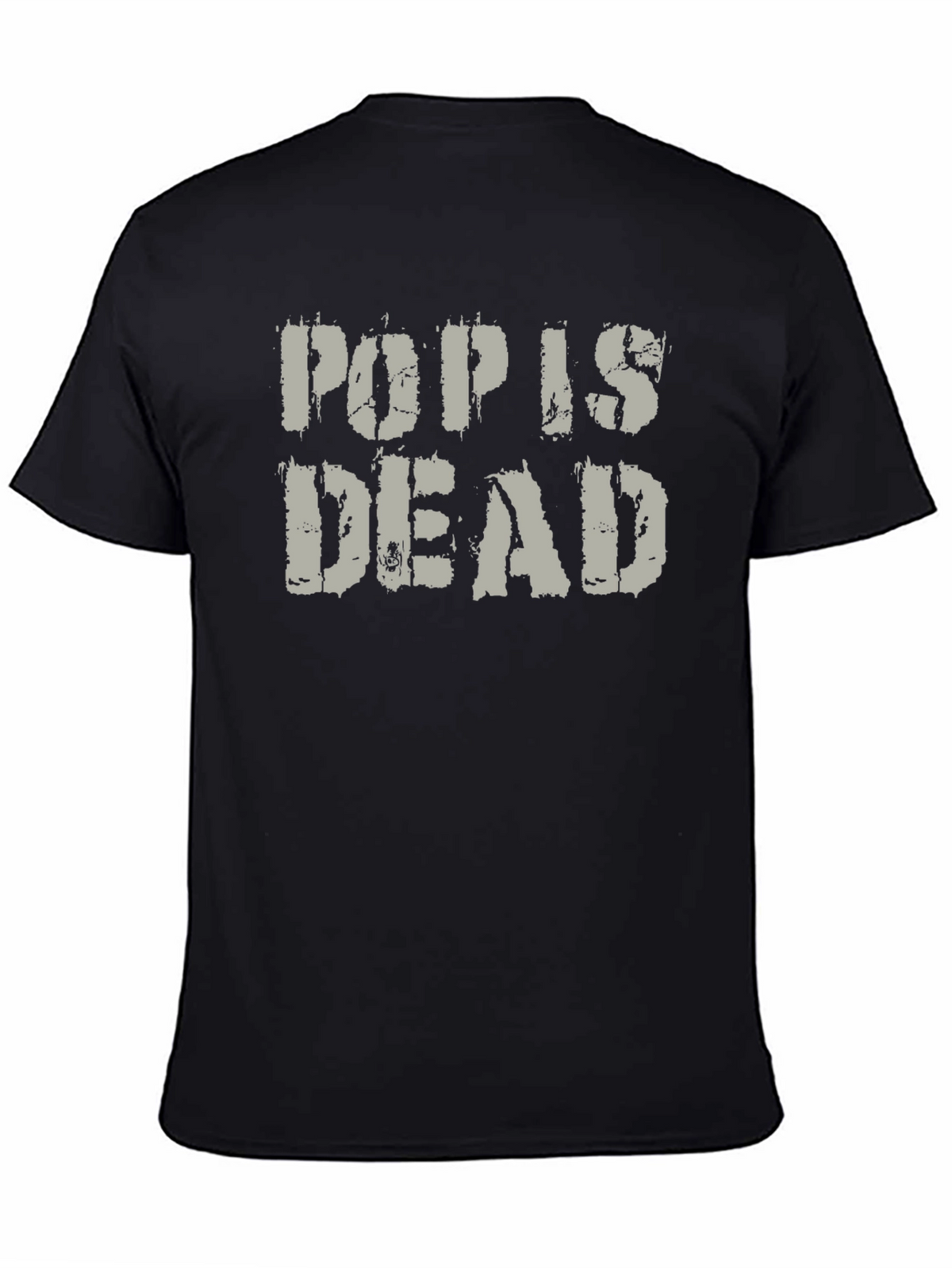 Pop is Dead Graphic T-Shirt - Black