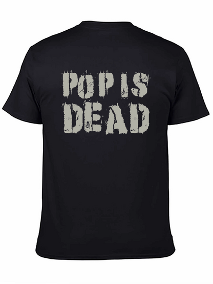 Pop is Dead Graphic T-Shirt - Black