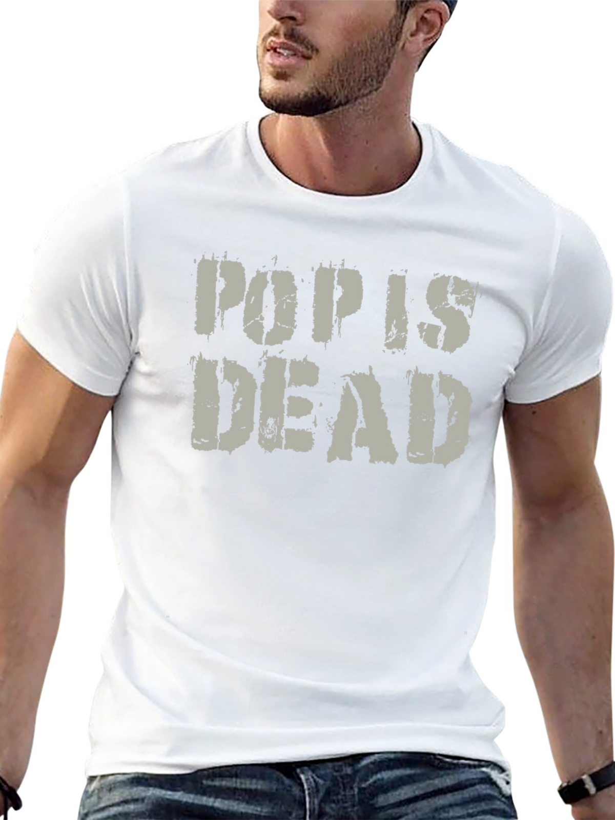 Pop is Dead Graphic T-Shirt - Black