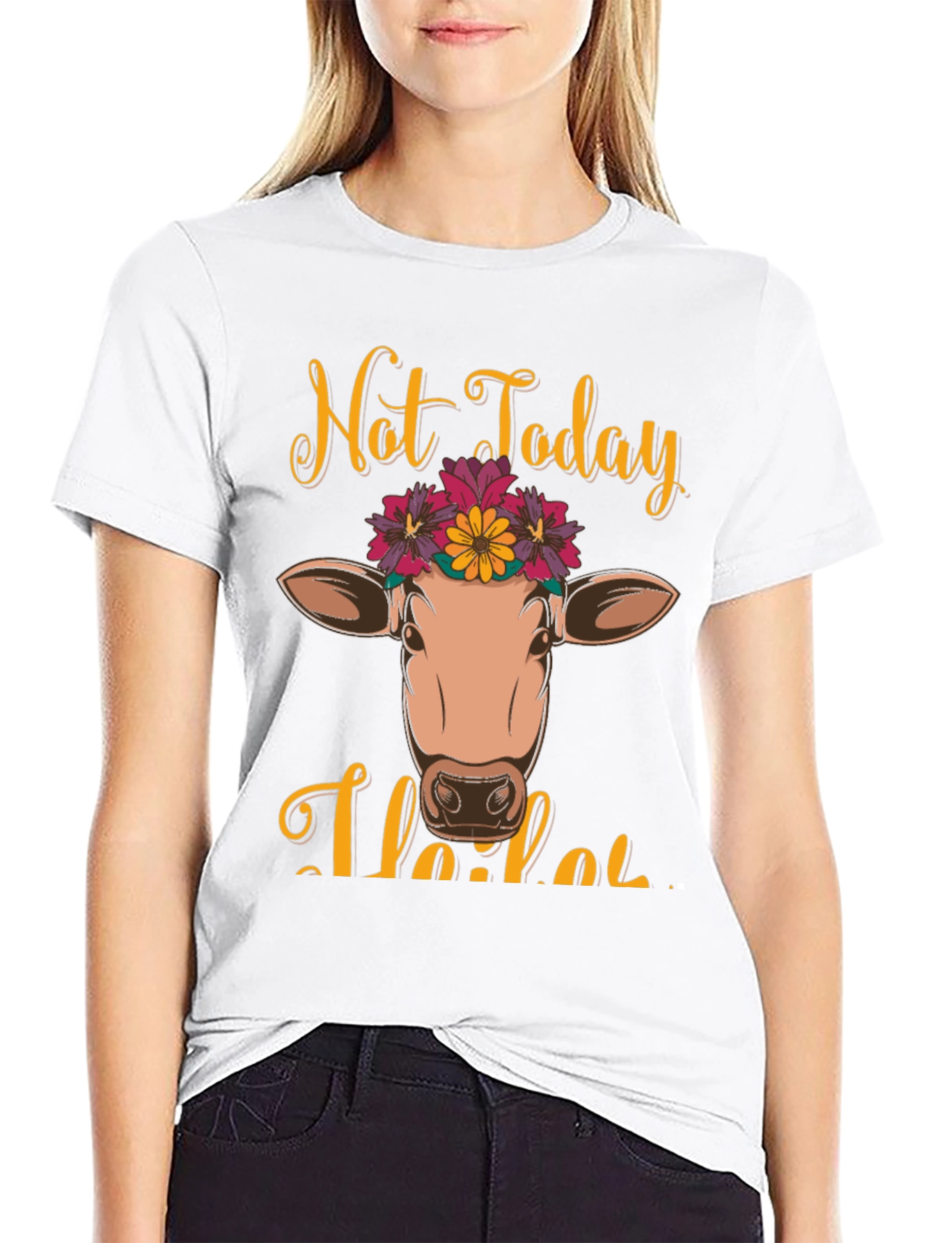 Not Today Heifer Graphic Tee
