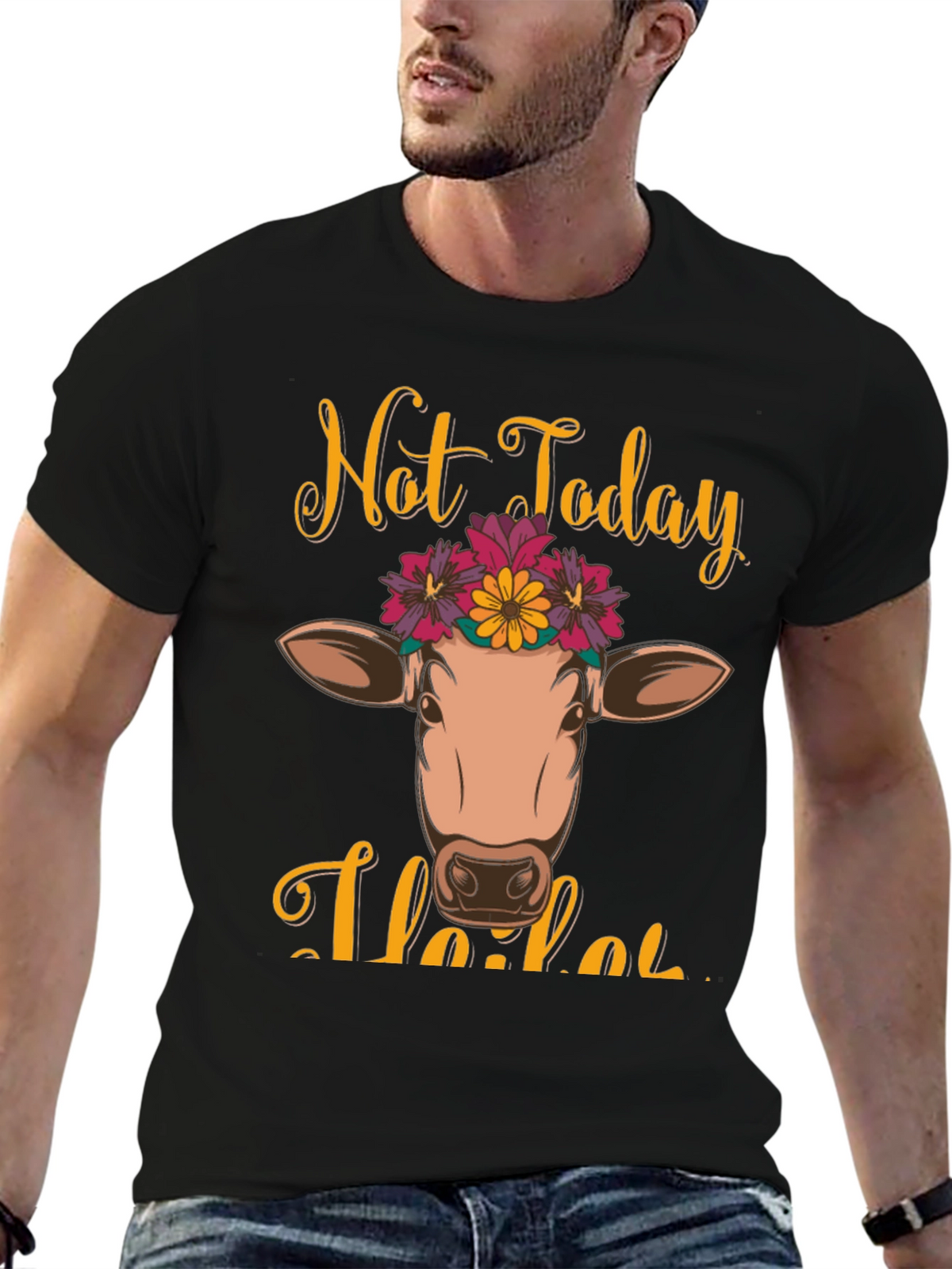 Not Today Heifer Graphic Tee
