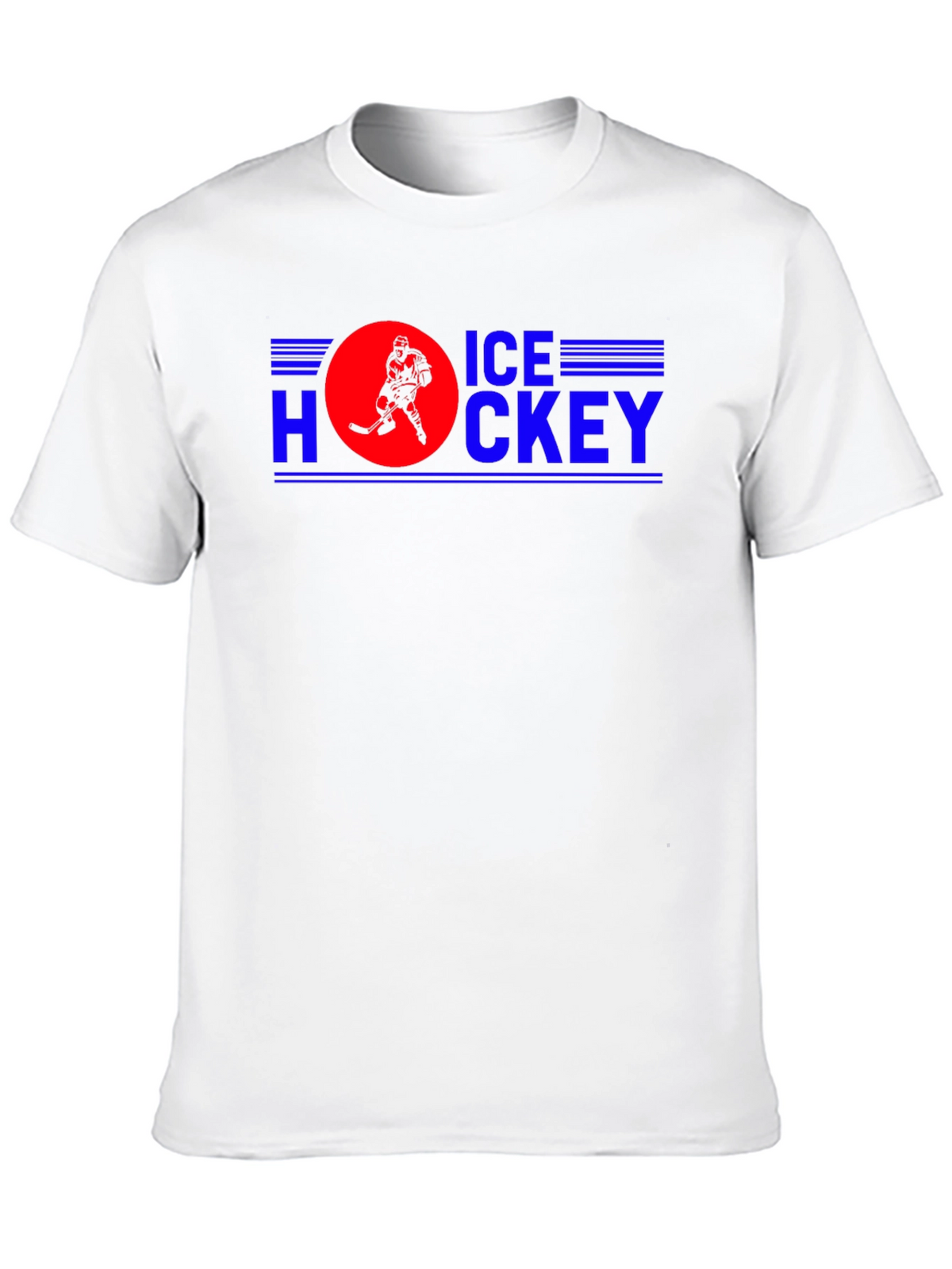 Ice Hockey Graphic Tee - Sporty Fan Apparel