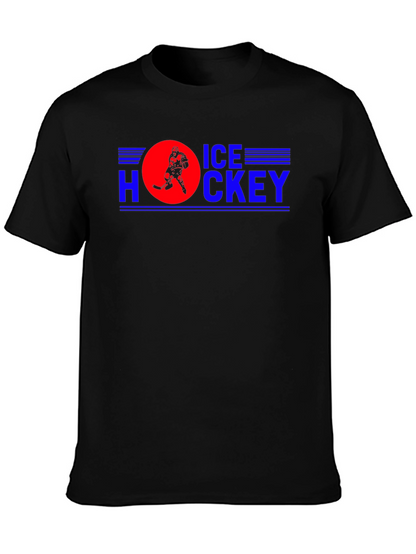 Ice Hockey Graphic Tee - Sporty Fan Apparel