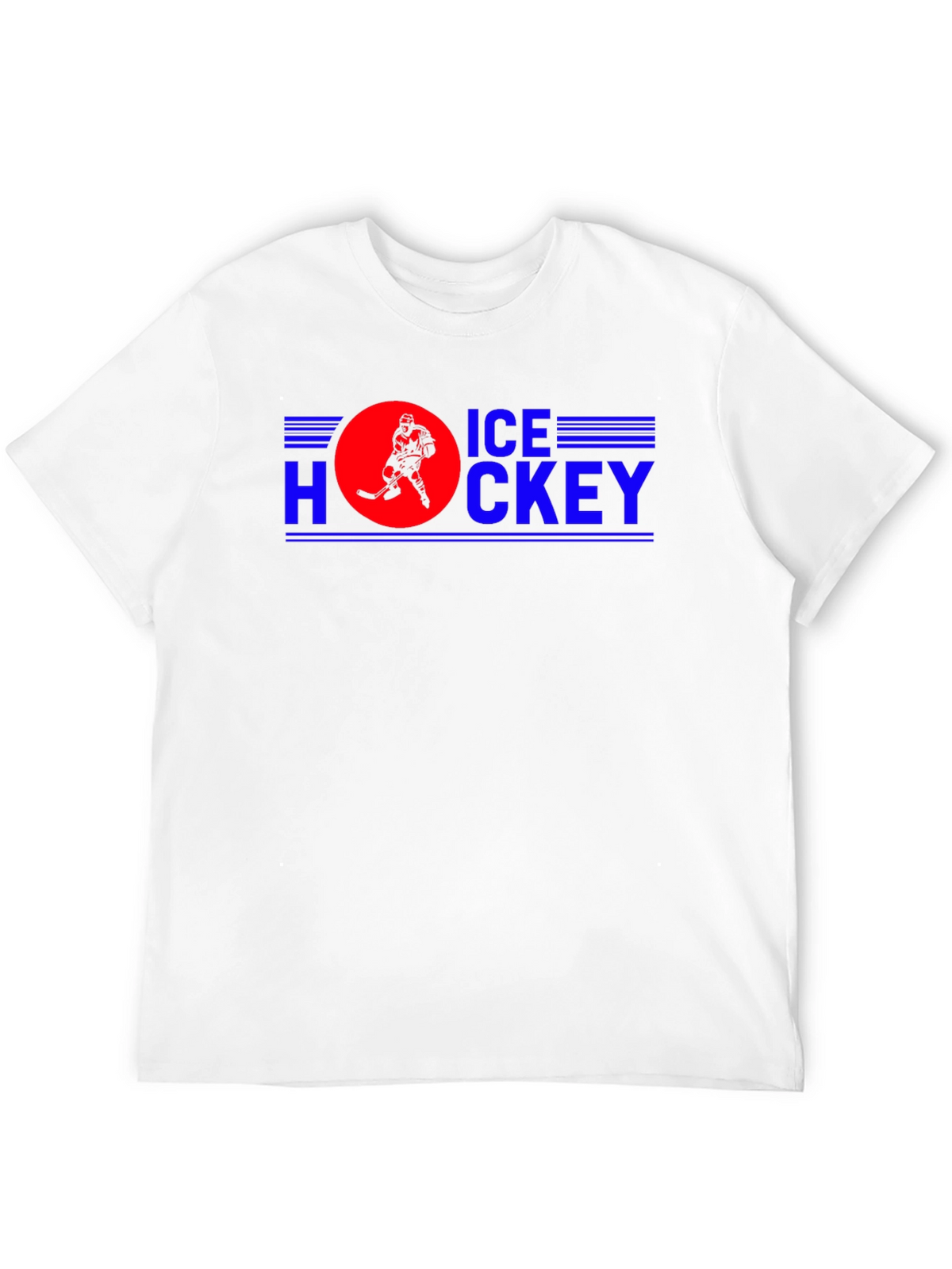 Ice Hockey Graphic Tee - Sporty Fan Apparel
