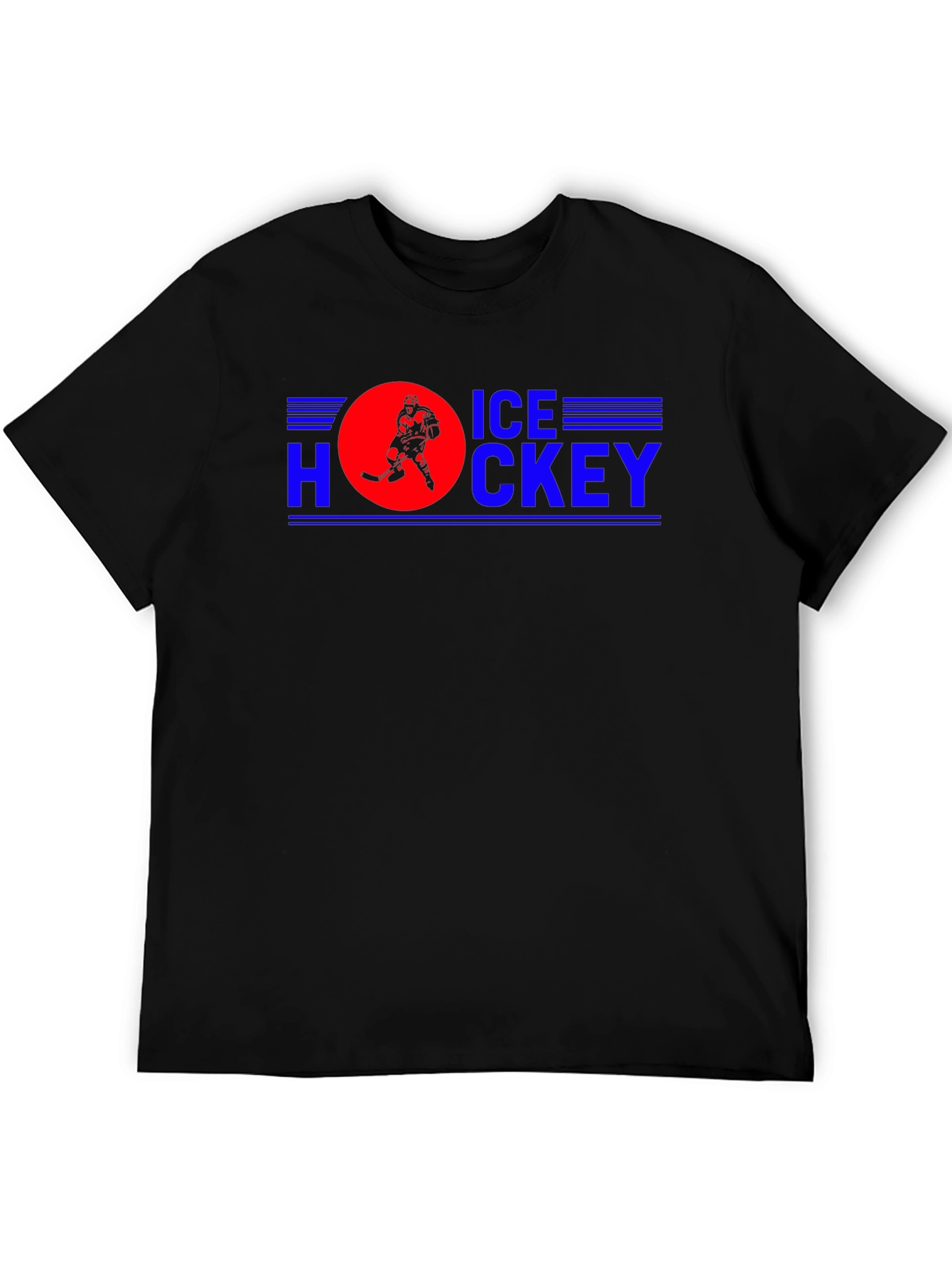 Ice Hockey Graphic Tee - Sporty Fan Apparel