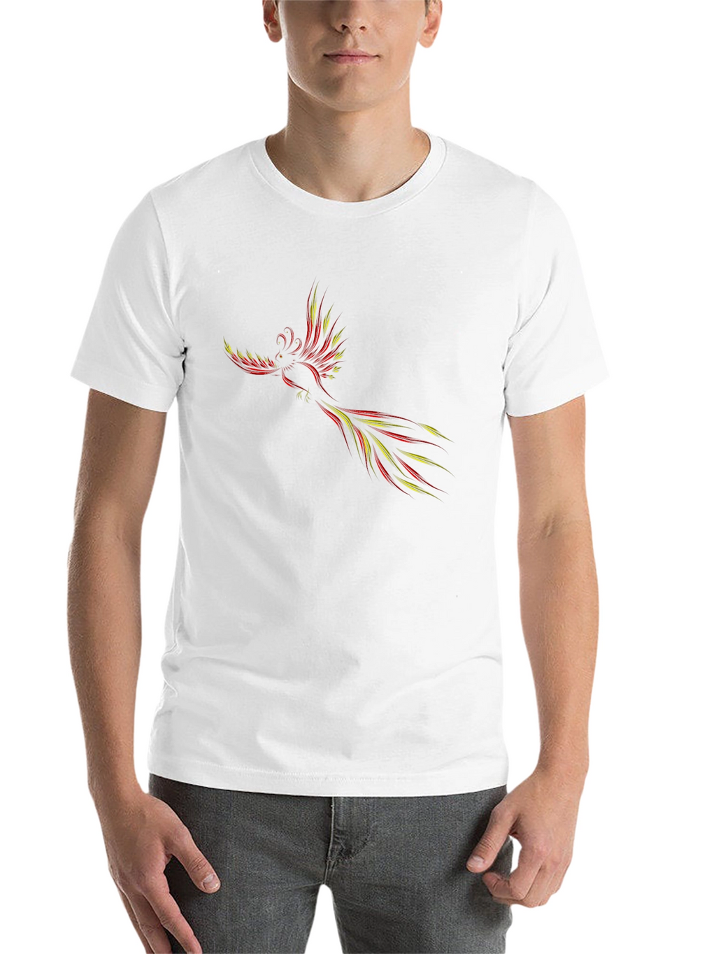 Phoenix Graphic Black T-Shirt