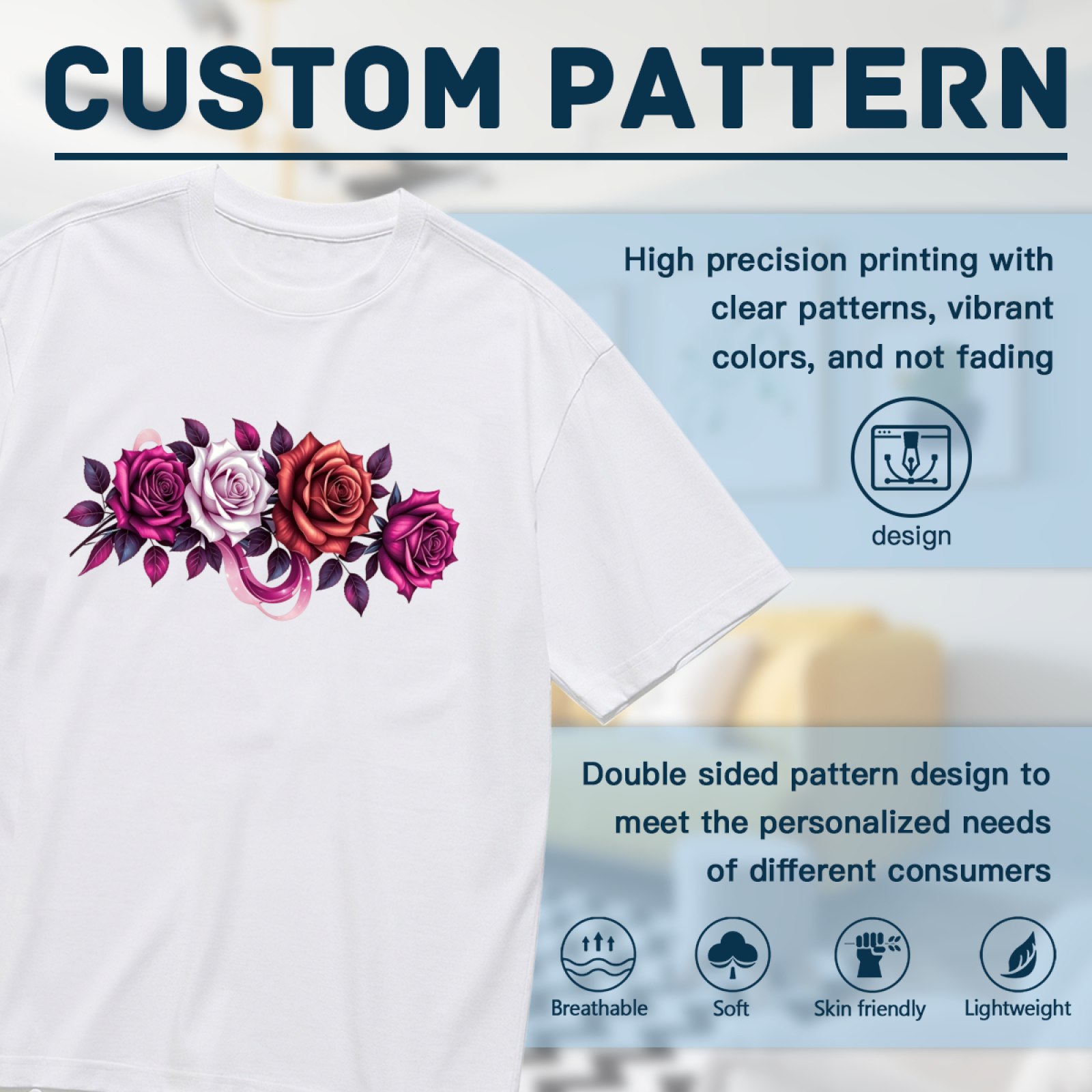 Vibrant Hummingbird & Hibiscus Vintage Tattoo Tee