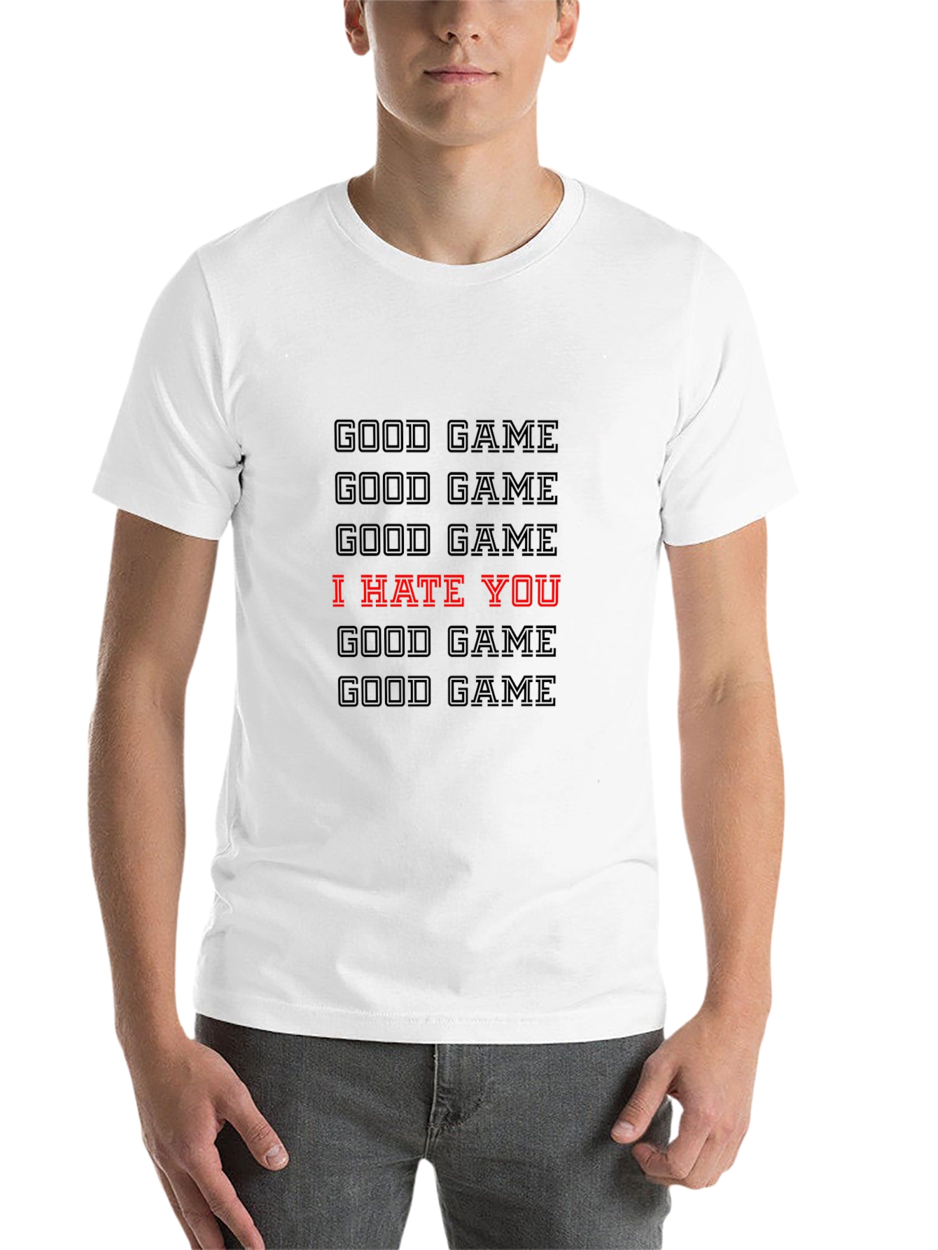 Good Game I Hate You Graphic T-Shirt