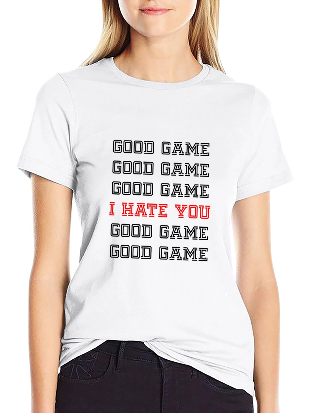 Good Game I Hate You Graphic T-Shirt