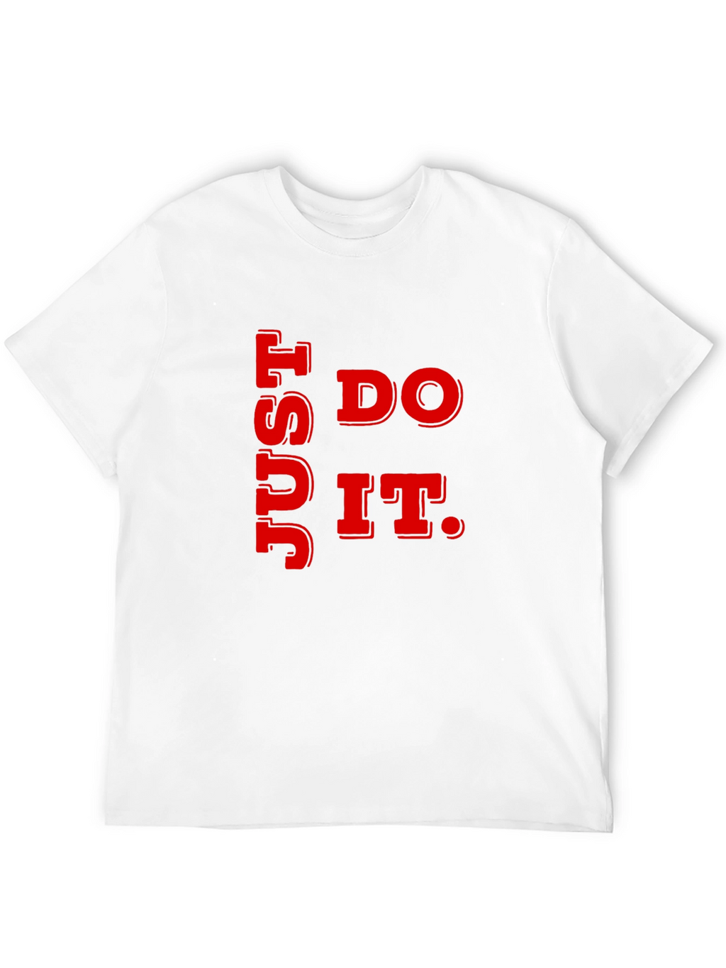 Just Do It Graphic Tee - Black